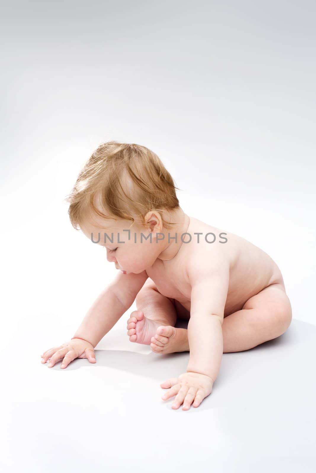 shild series: portrait of little baby