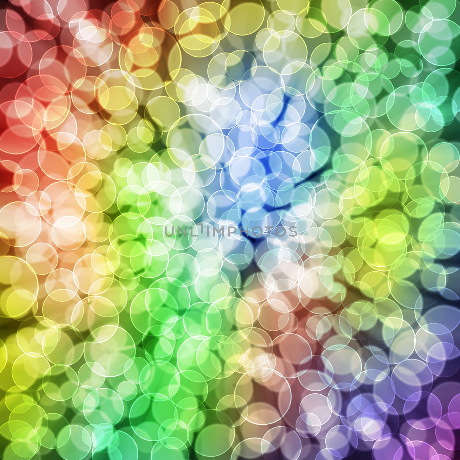 multicolored abstract bokeh background