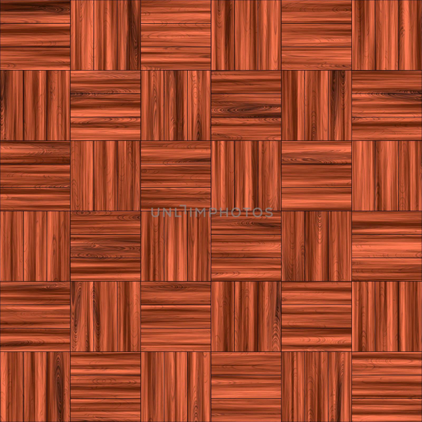 Checkered Wooden Floor by graficallyminded