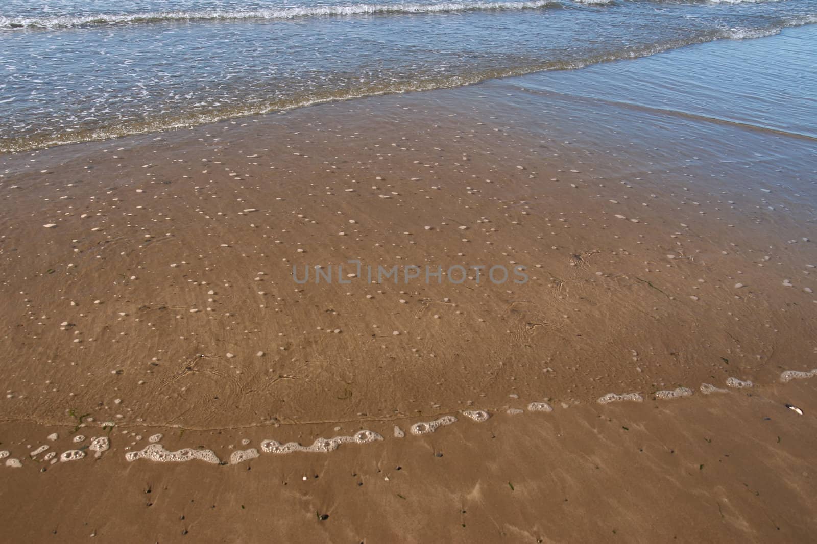 the sea shore on the west coast of ireland