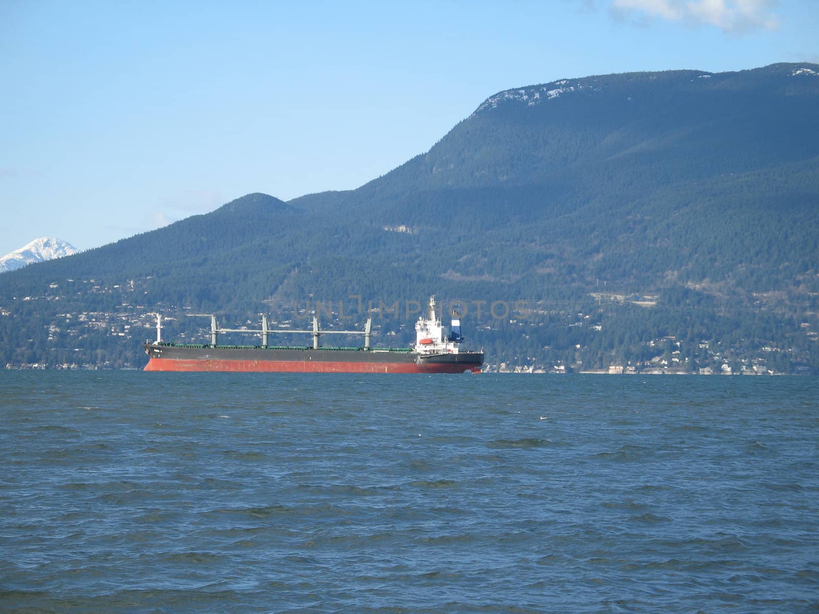 large tanker on the ocean by mmm