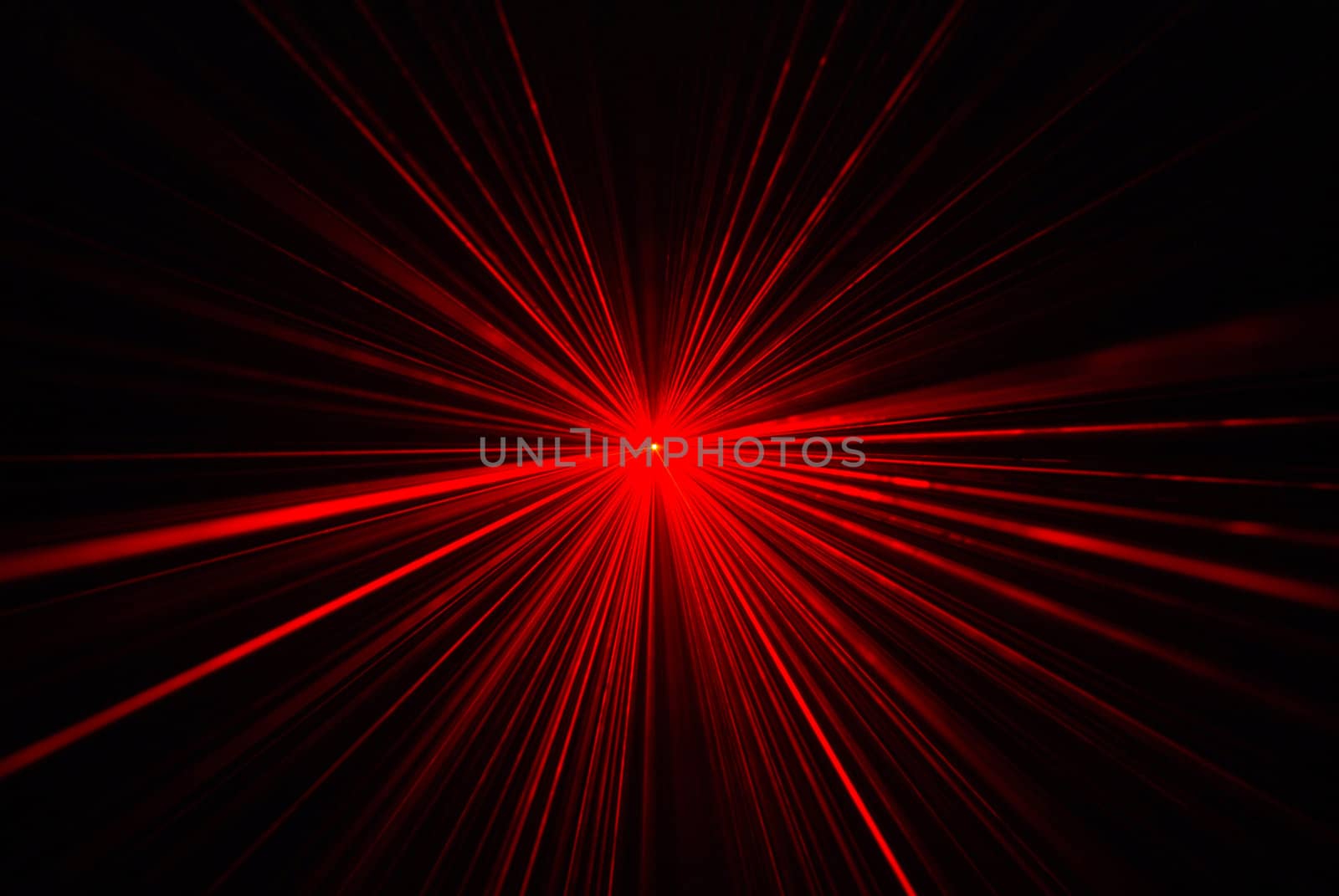 Flash a red laser