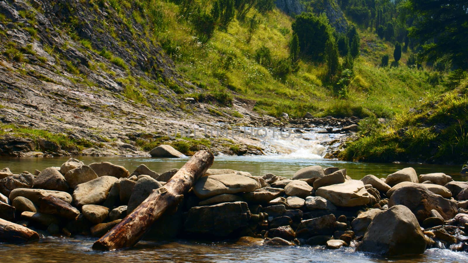 Polish mountain range in Pieninski Park Nationality