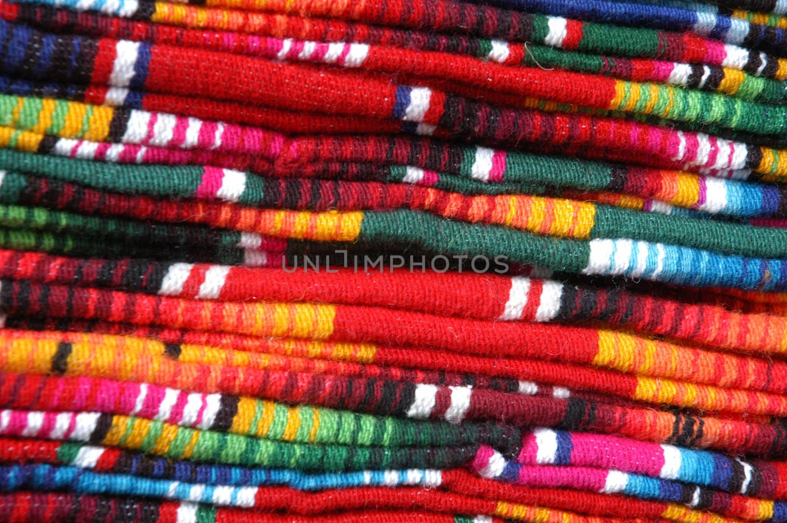 Colorful details of market in San Cristobal de las Casas