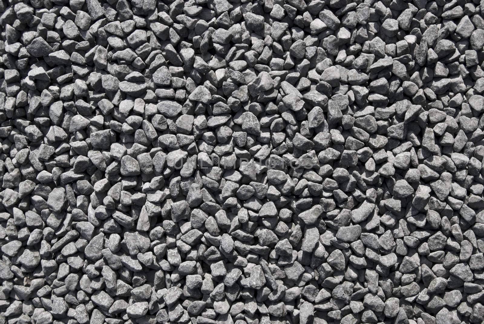 closeup of lots of grey pebbles great as background