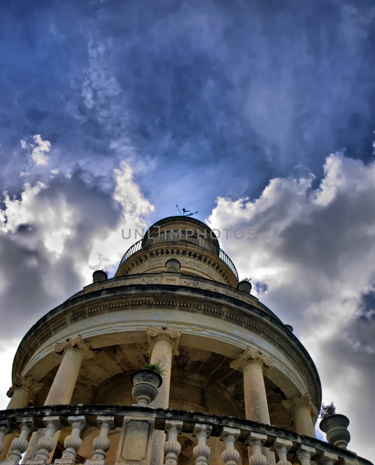 The Belvedere Tower in Lija in Malta