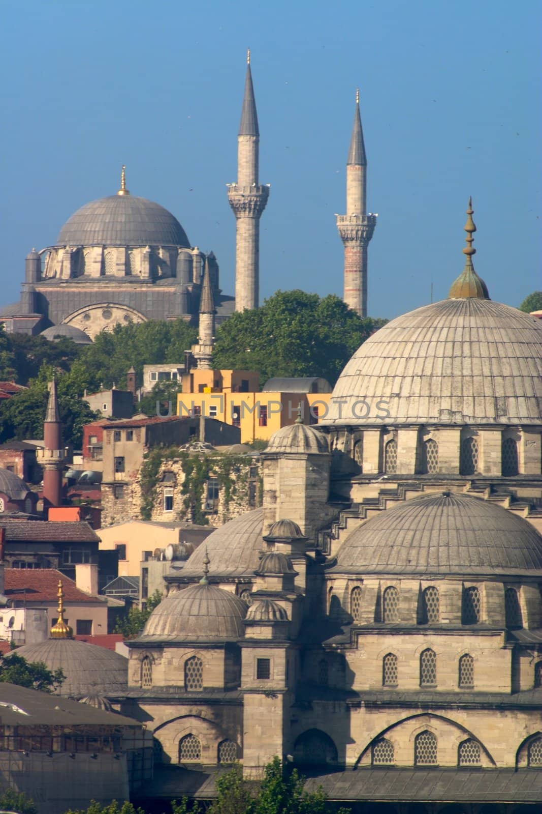 mosques and minaretes in Istanbul