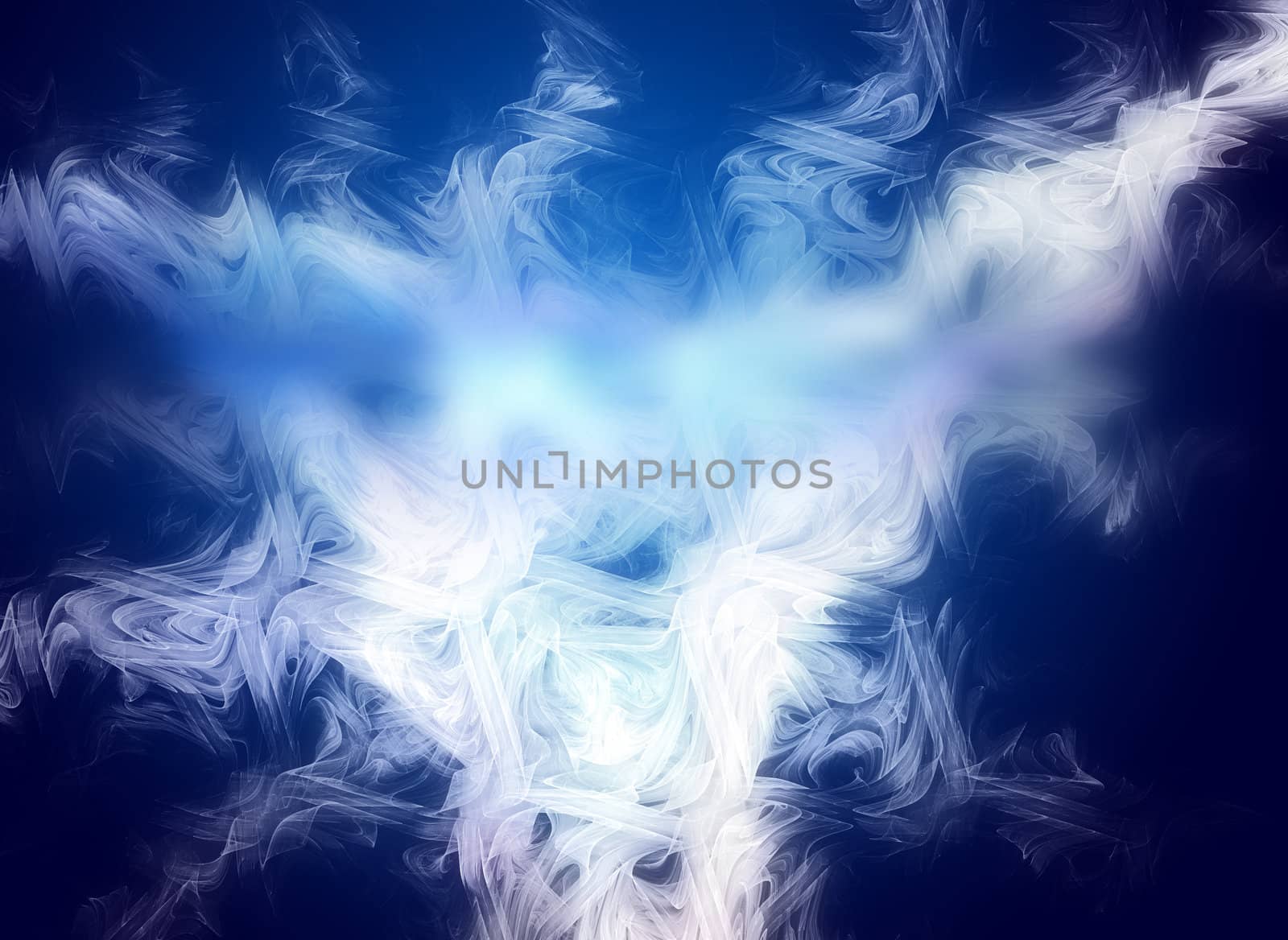 Electrical power, creative background in blue tone by FernandoCortes