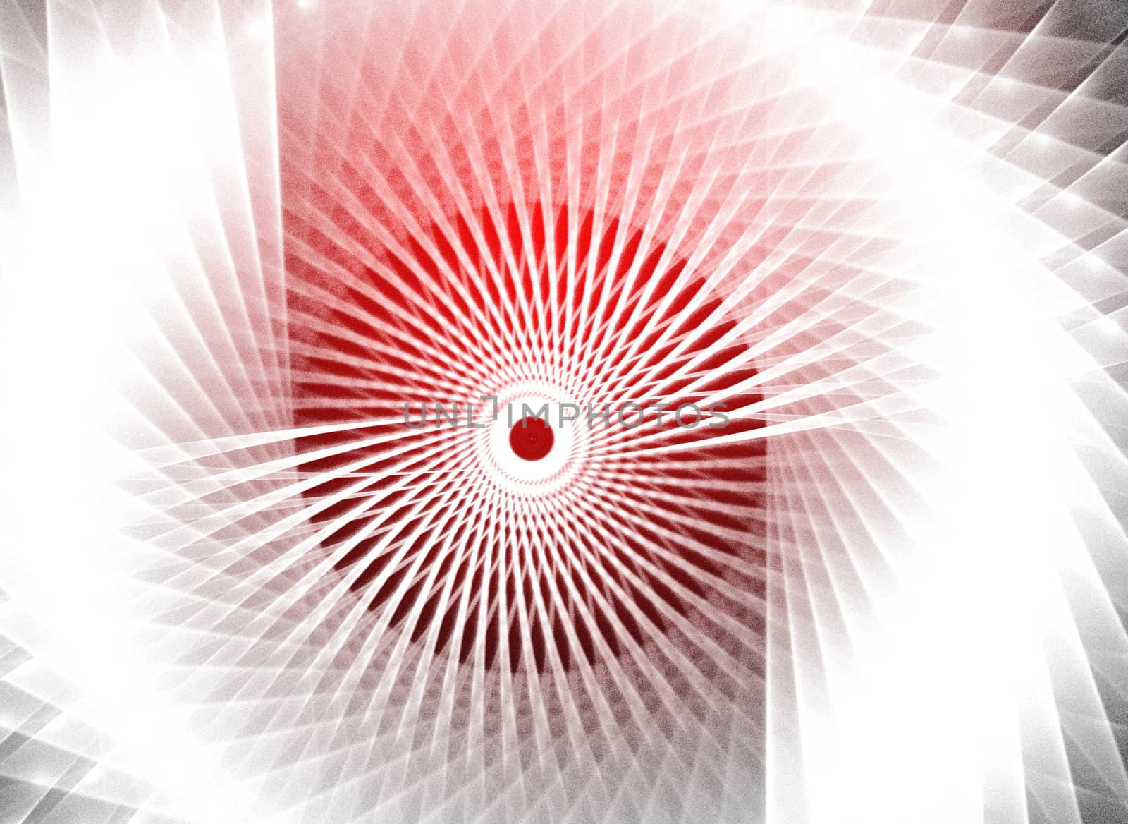 Abstract red waves and random circles, background