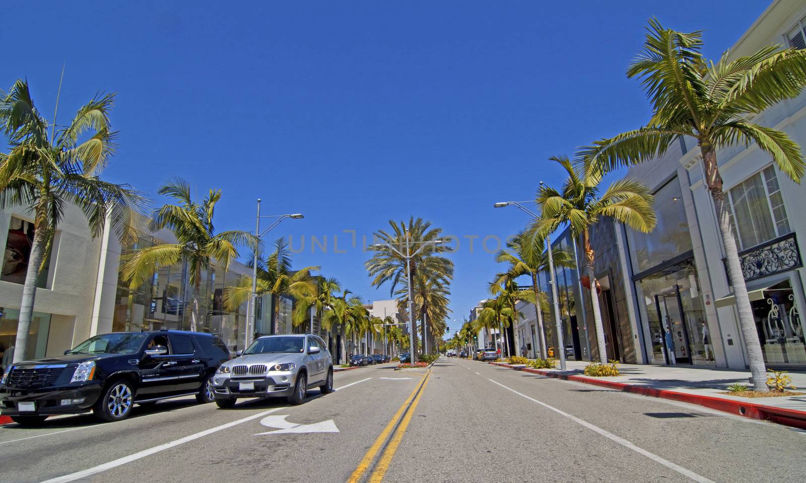 Rodeo drive, Beverly Hills, Los Angeles, California