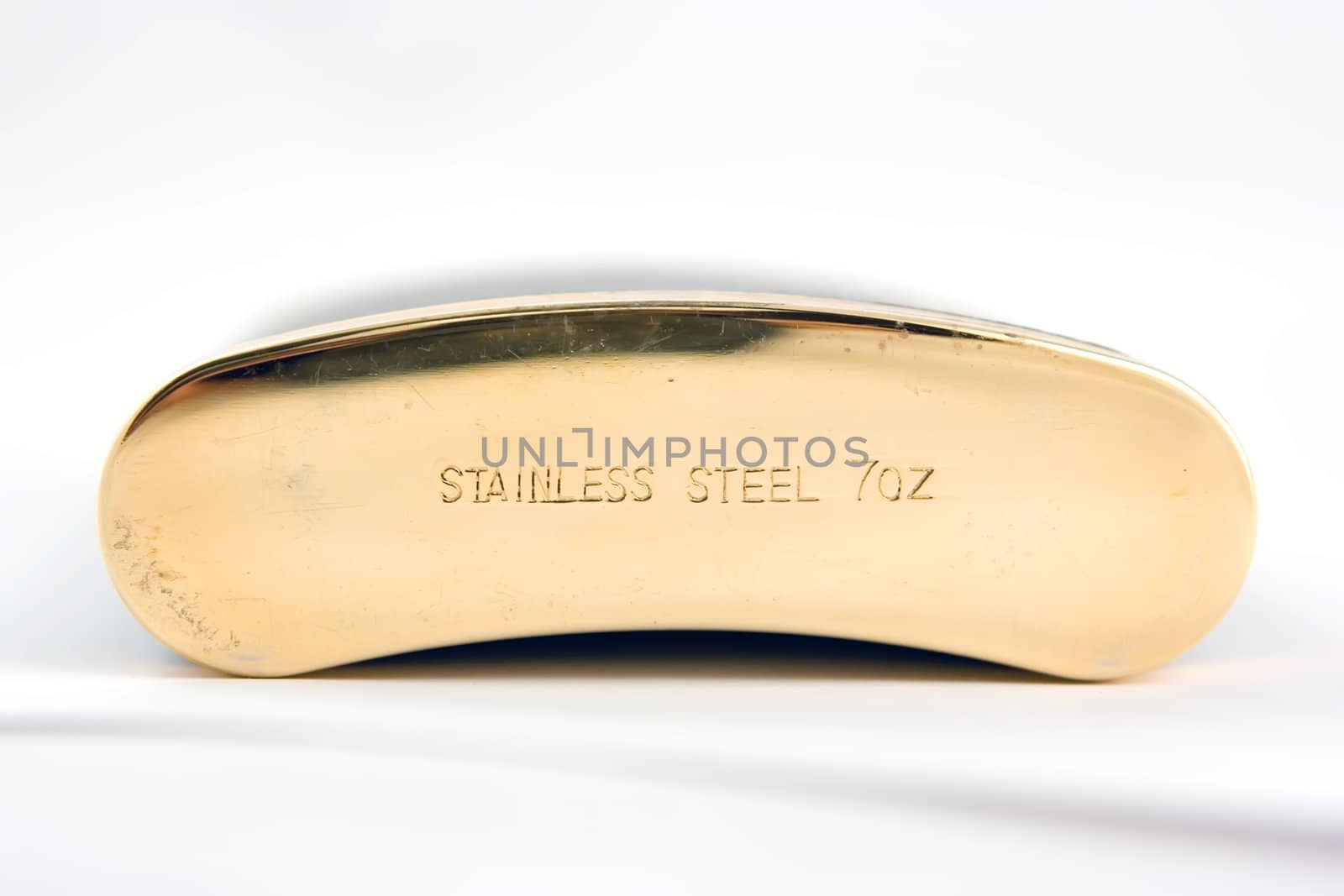 Lower part of a stainless steel flask