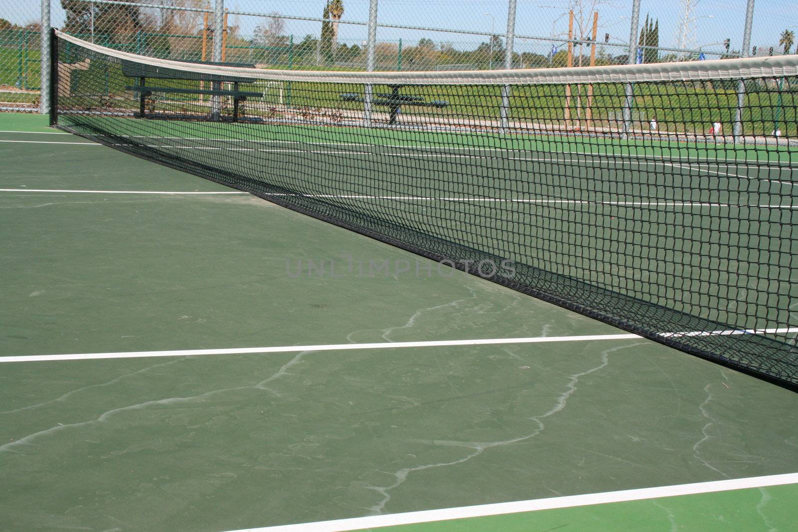 Tennis Court by MichaelFelix