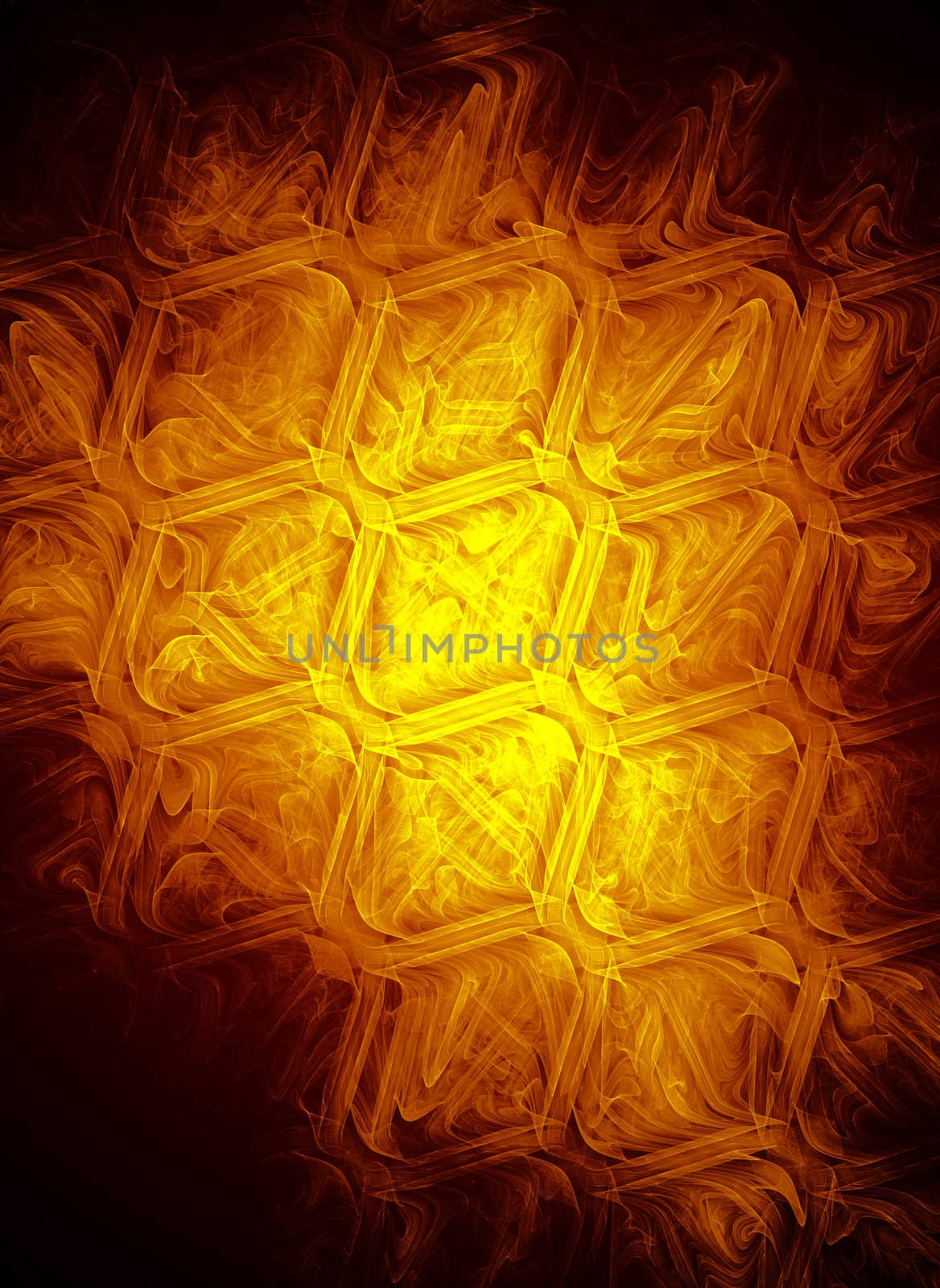 Fire abstract background, Power design. by FernandoCortes