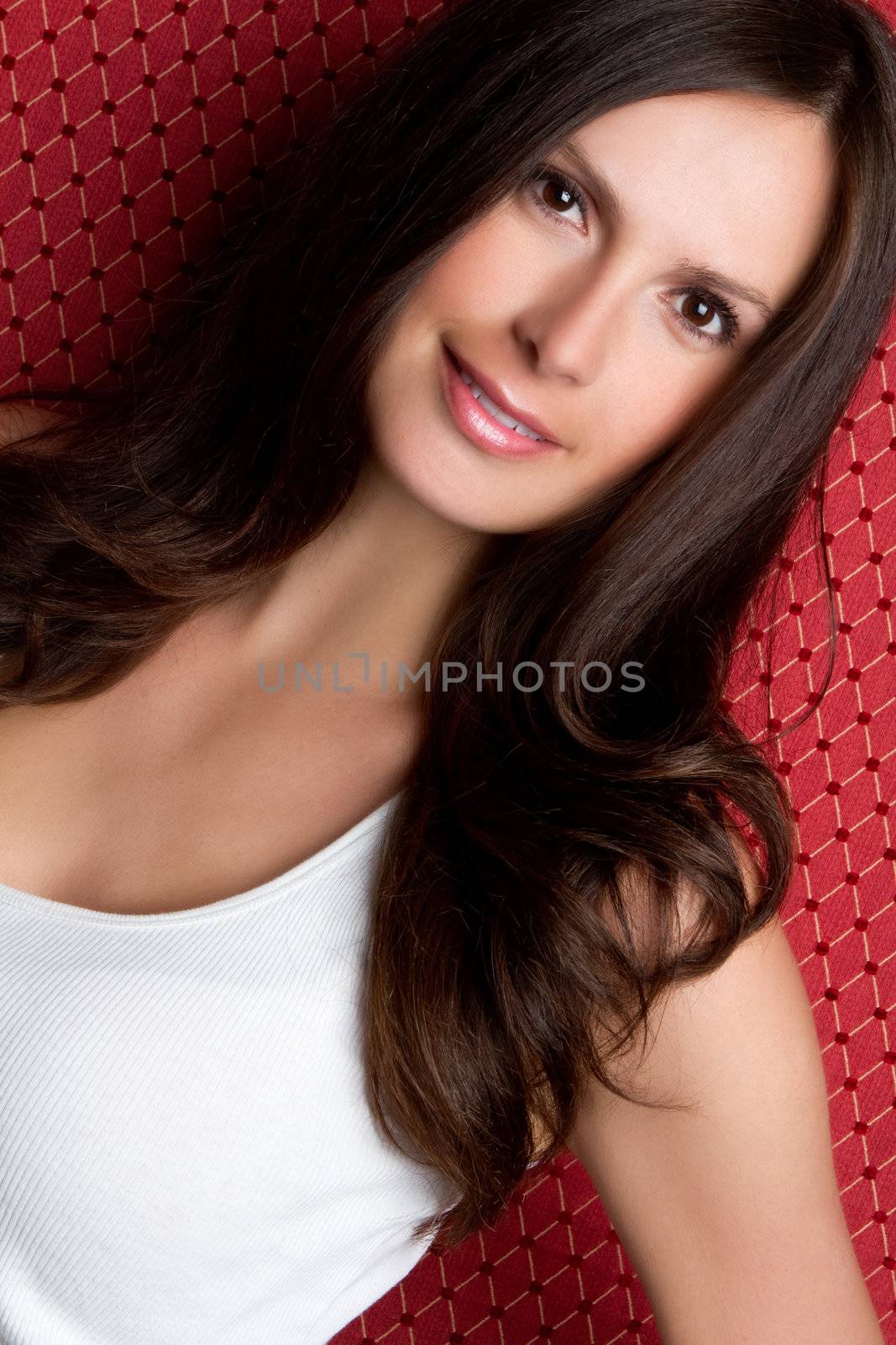 Beautiful smiling young woman