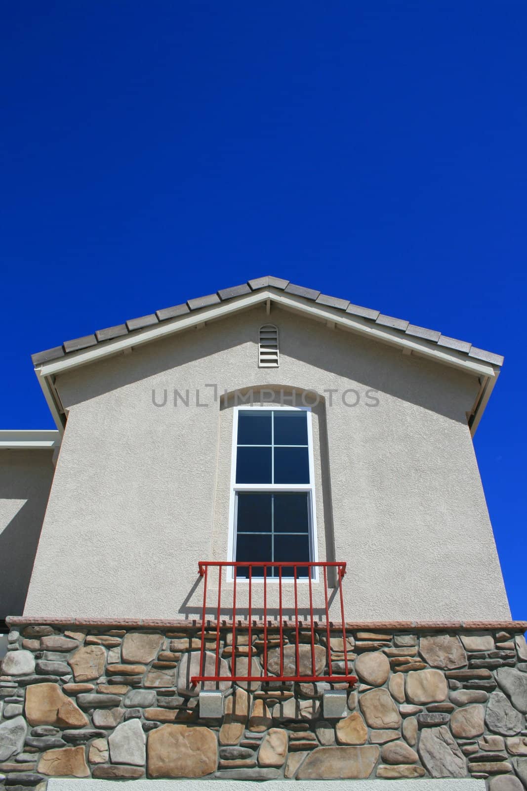 Close up of a window of a house.
