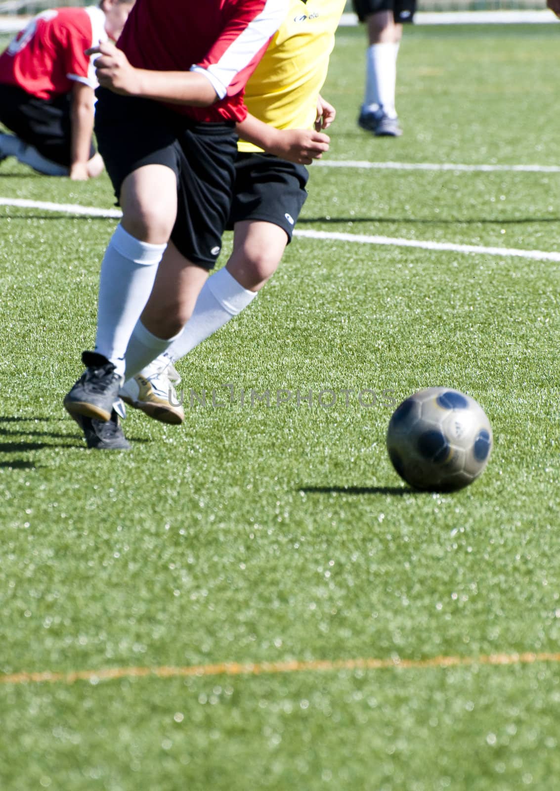 Picture of a football scene.