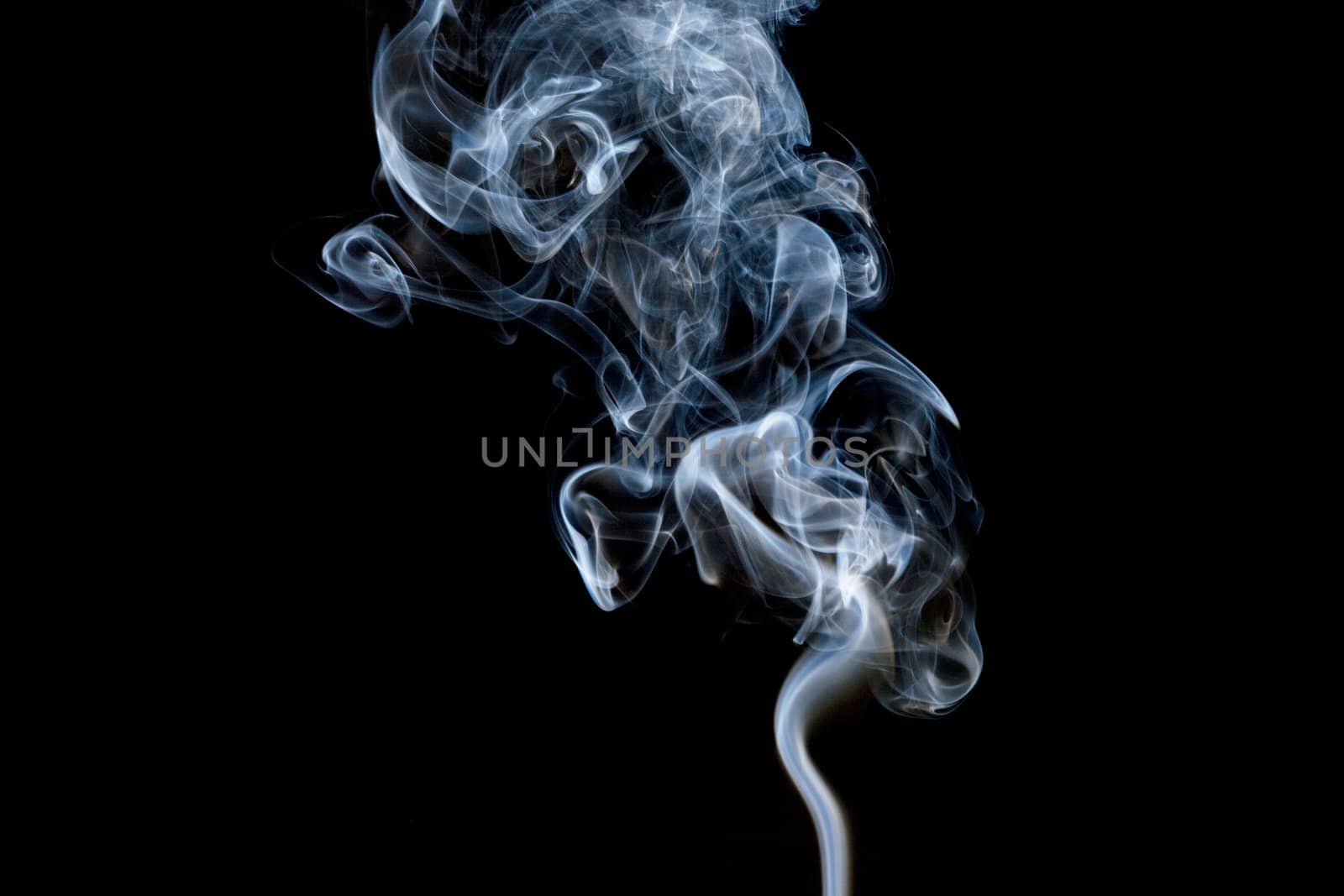 Abstract Smoke by leaf