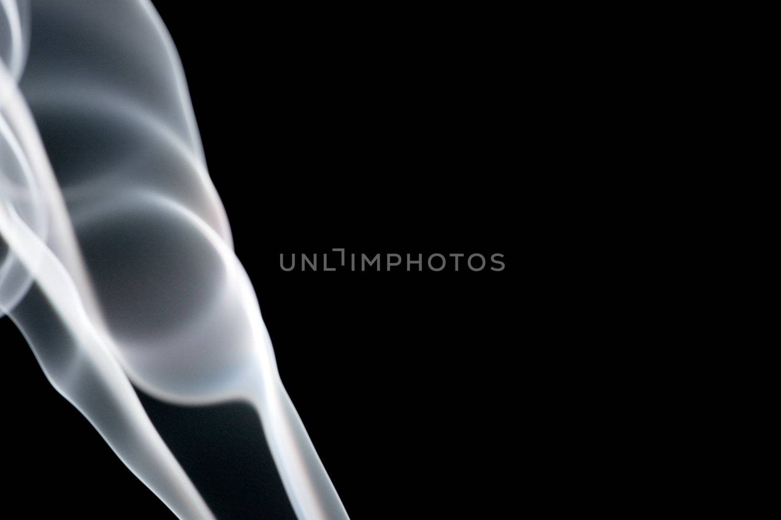 An abstract background of billowing smoke