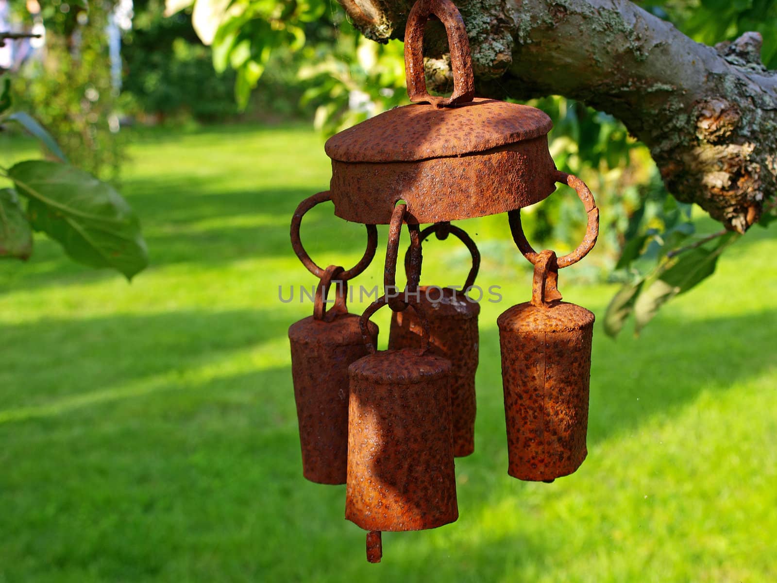 Beautiful metal old decorative garden bell wind chimes        