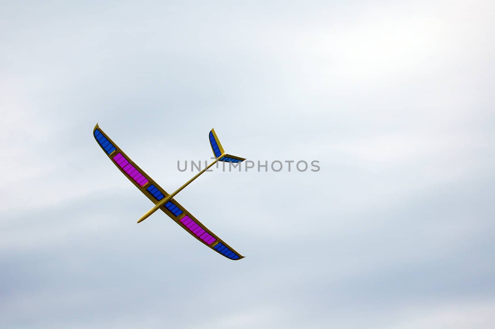 glider in the sky