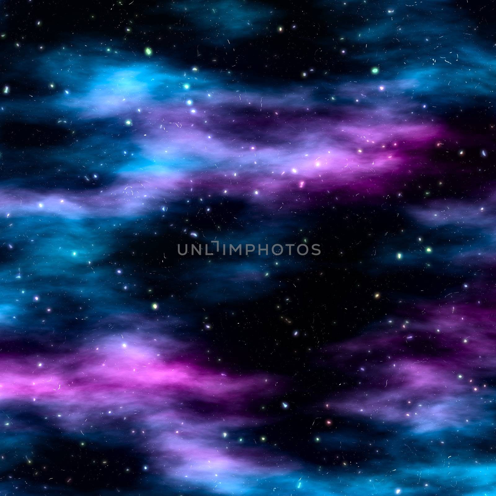 Star Field Galaxy as a Outer Space Background