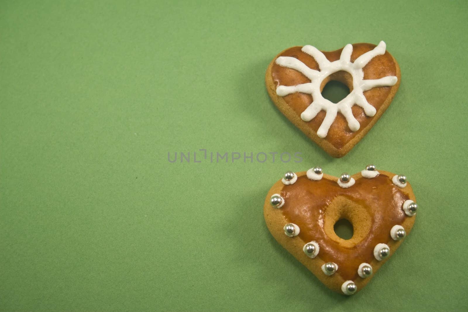 Heart shaped gingerbread cookies by timscottrom