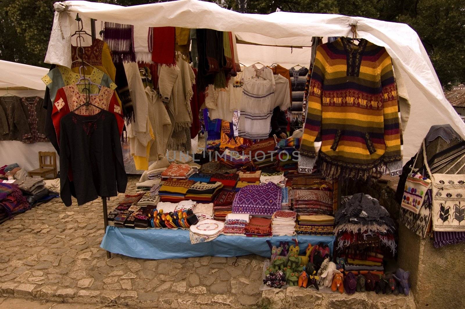 Market in a city of Chiapas, Mexico
