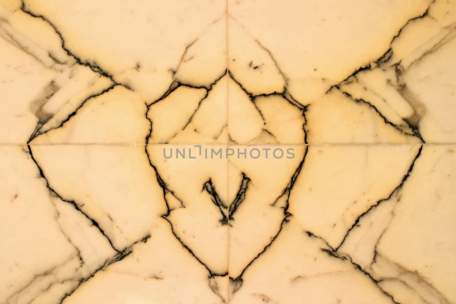 Abstract marble face on the wall of the Ventrua city hall