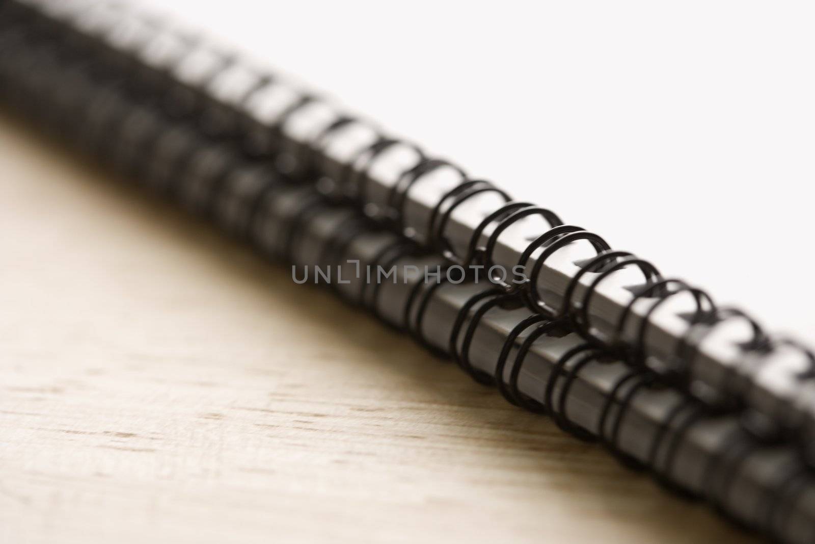 Spiral bound notebooks. by iofoto