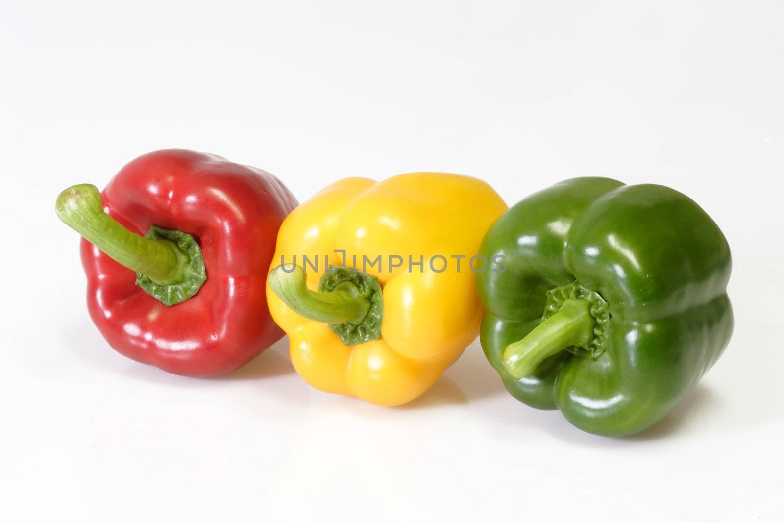 Colorful Peppers by Teamarbeit