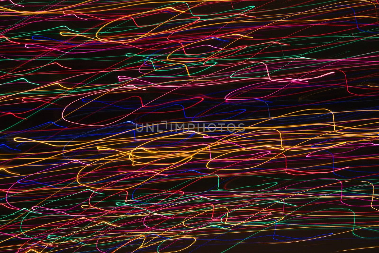 Motion blur light pattern. by iofoto