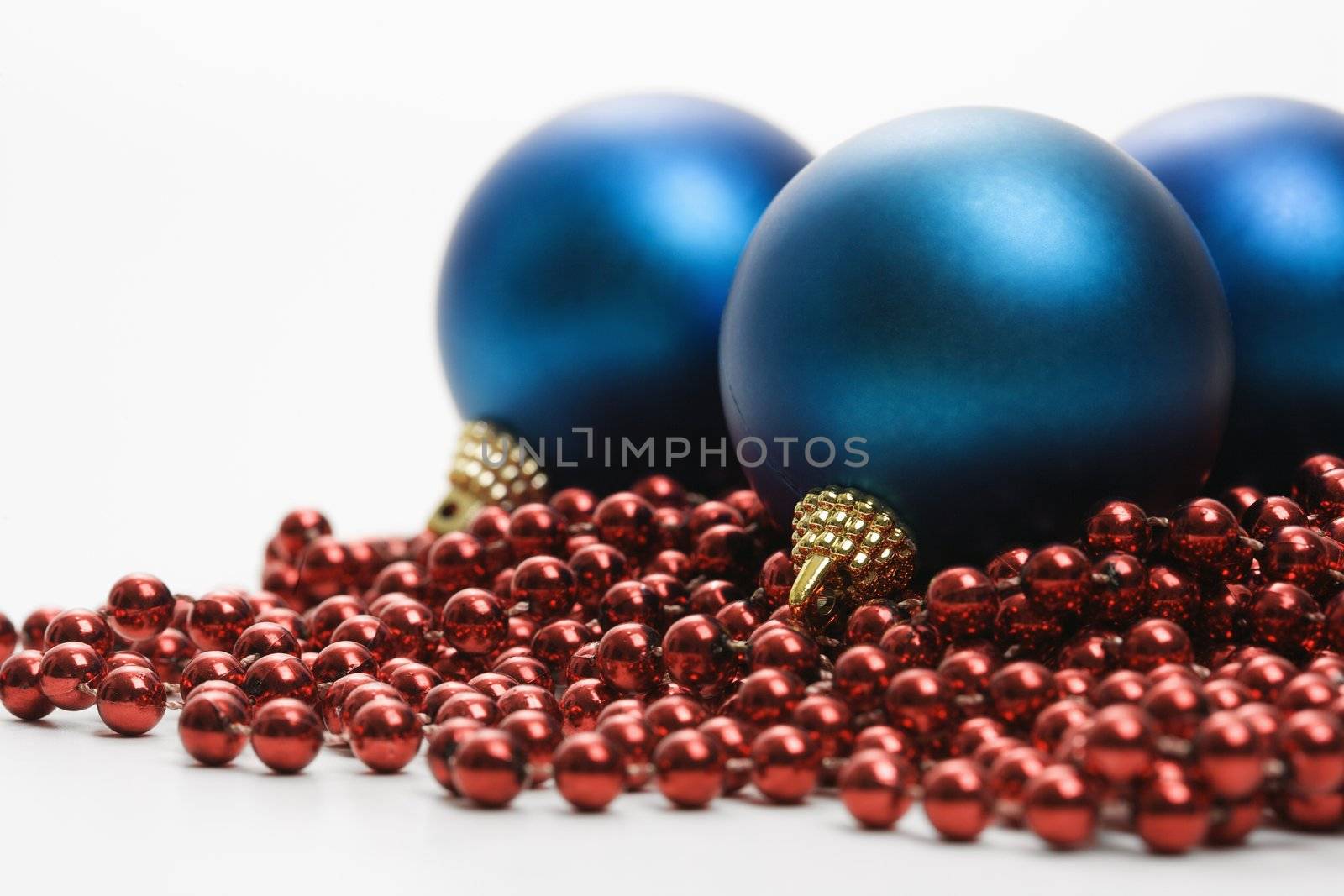 Christmas ornaments. by iofoto