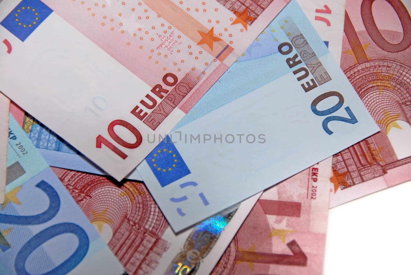 Euro collection - closeup