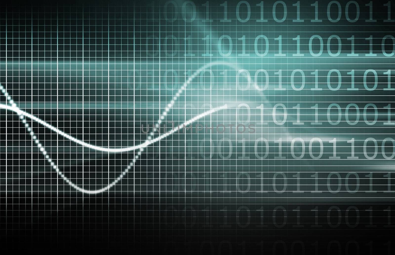 Business Abstract Technology as a Background Art