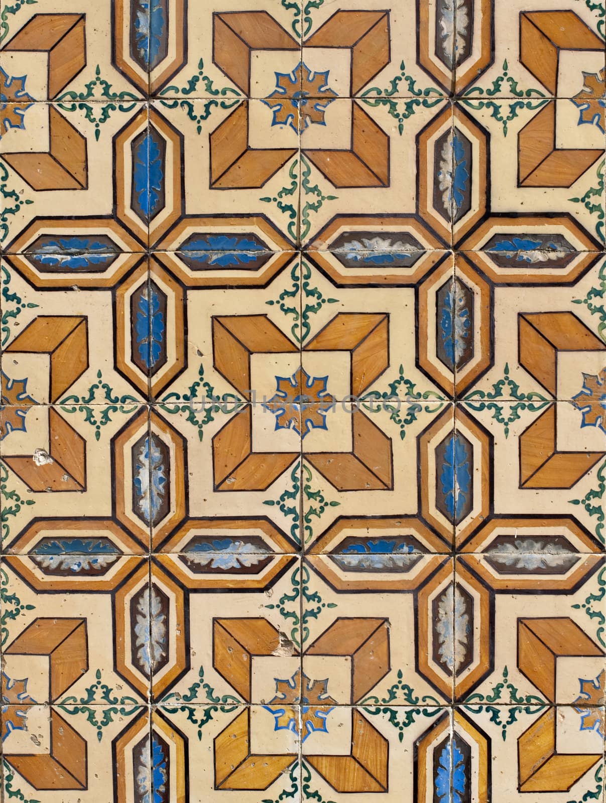 Portuguese glazed tiles 075 by homydesign