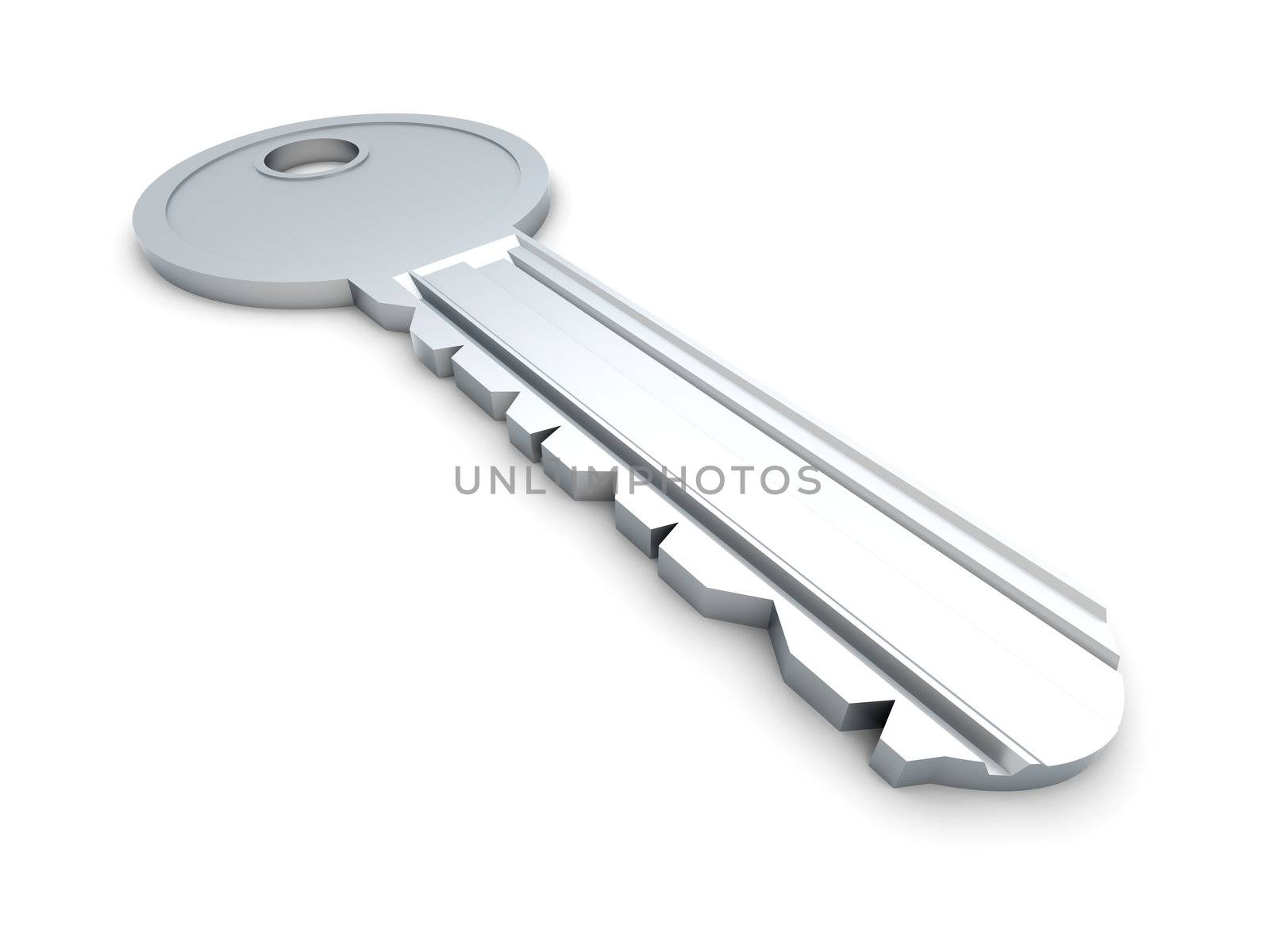 3D rendered Illustration. Isolated on white.