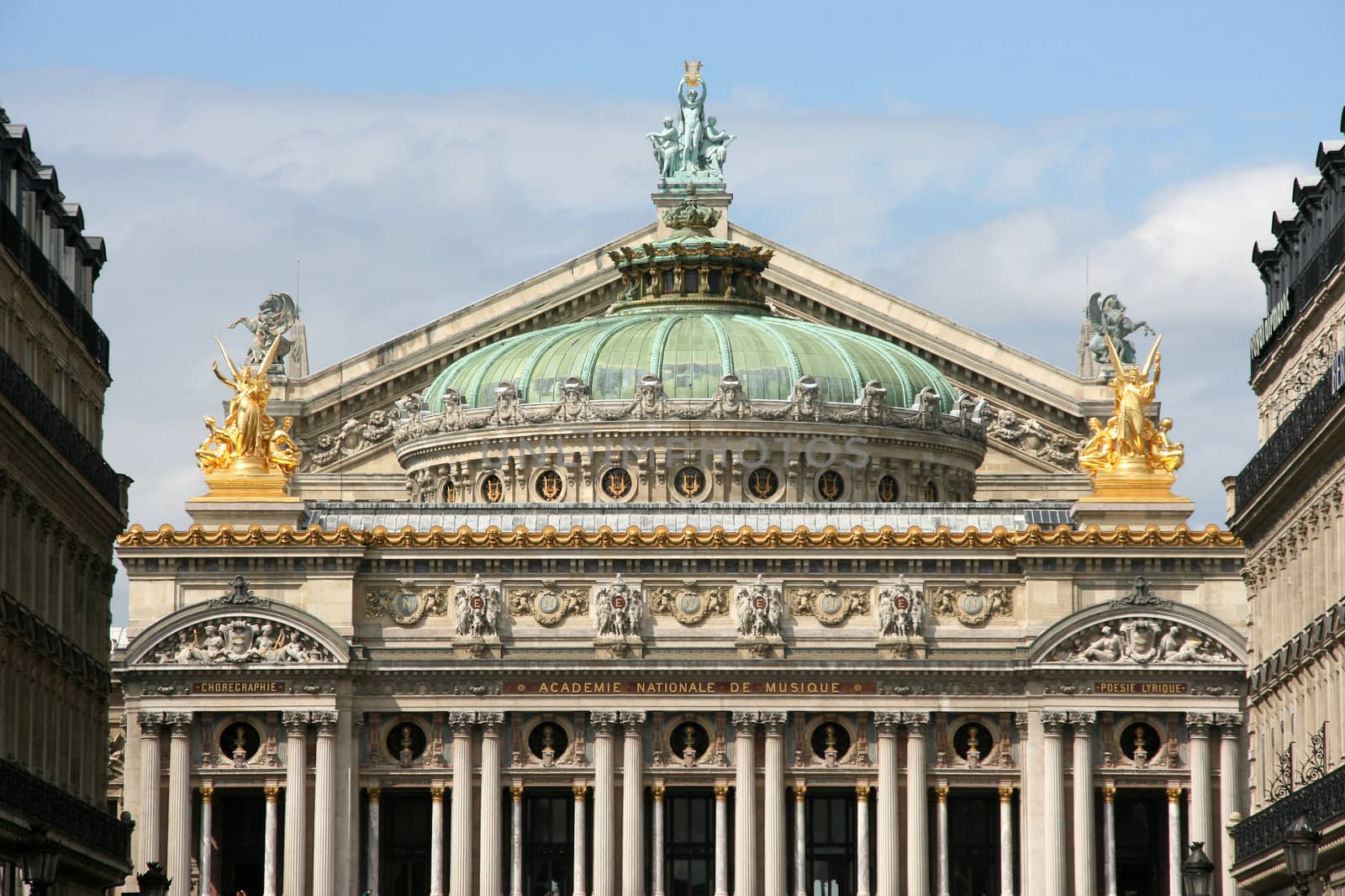 Opera National de Paris - Garnier Palace. Famous neo-baroque opera building in Paris, France