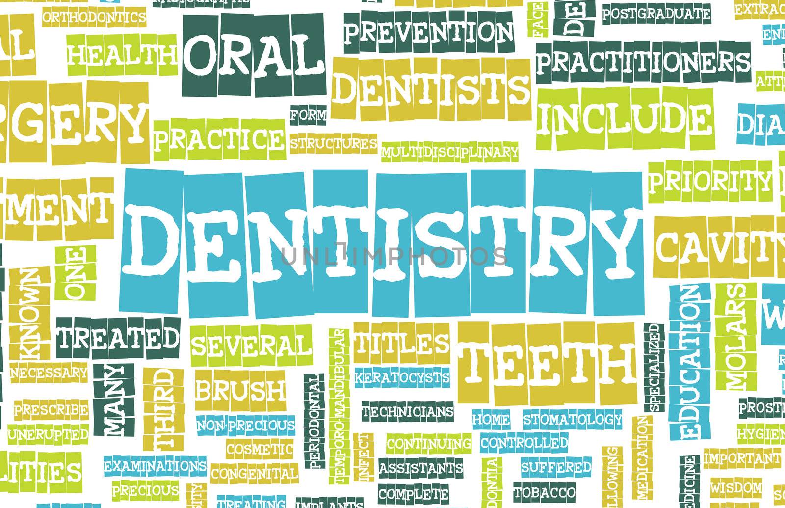 Dentistry Profession as a Medical Concept Art