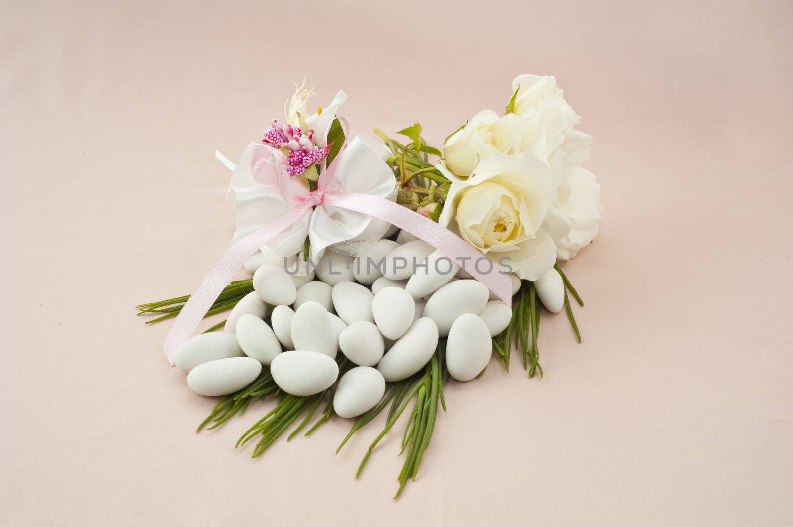 material to make favors for weddings, communions and baptisms