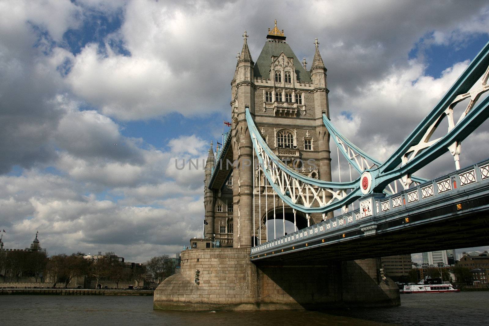 Famous Tower Bridge in London, United Kingdom