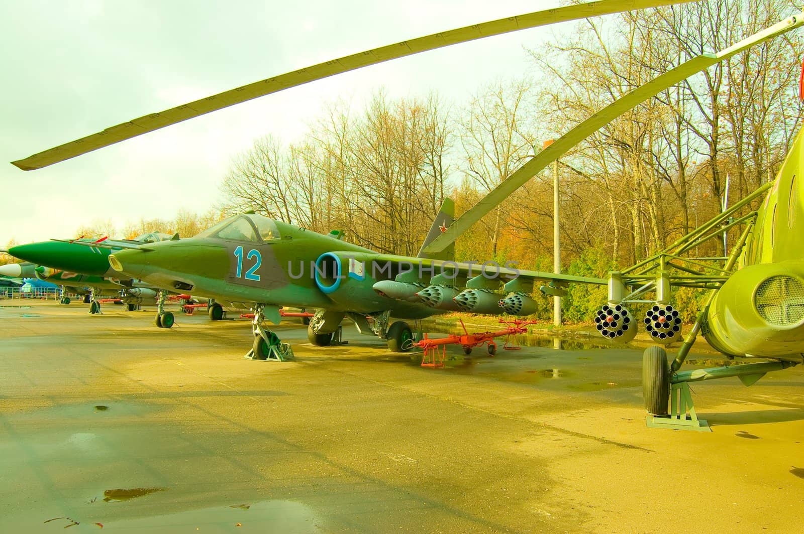 The SU25 Is The Single-Seate Subsonic Plane Was Created In 1975 In Russia.