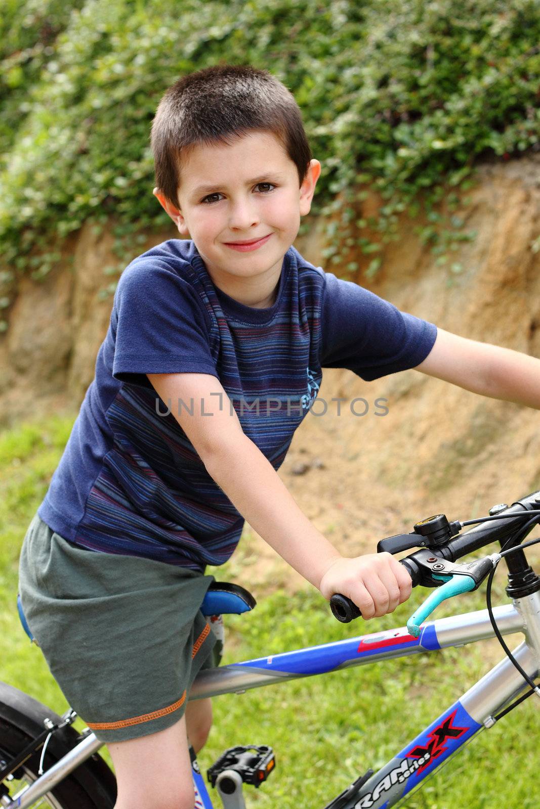Young biker by artush