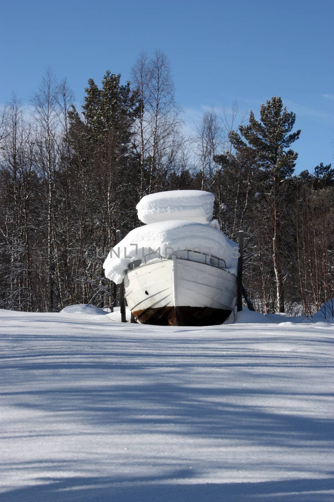 boat in the wrong elements