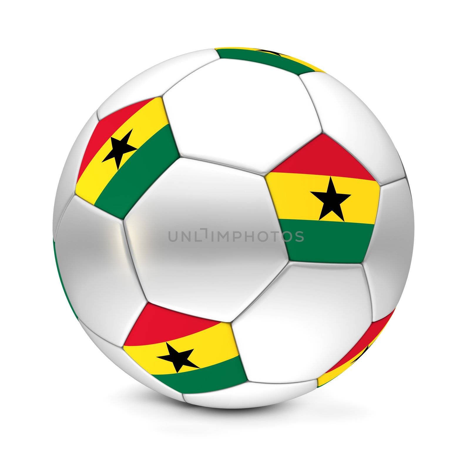 Soccer Ball/Football Ghana by PixBox