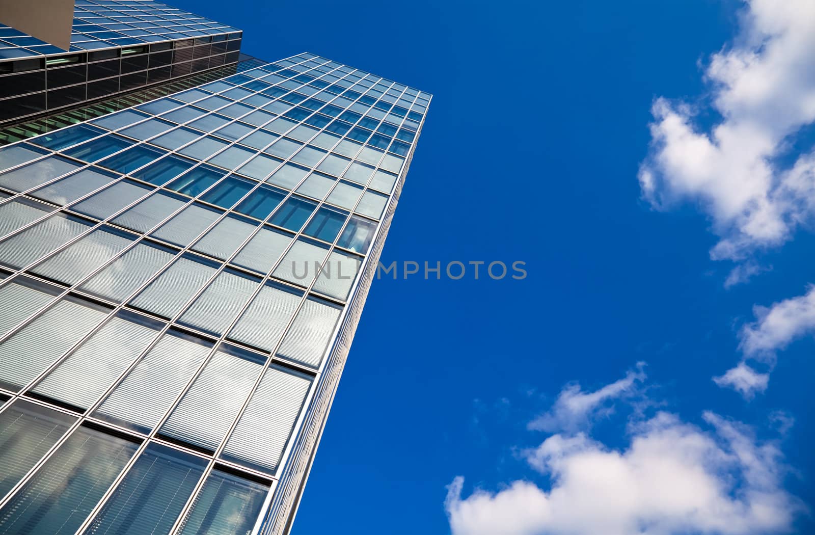 Modern architecture and blue sky