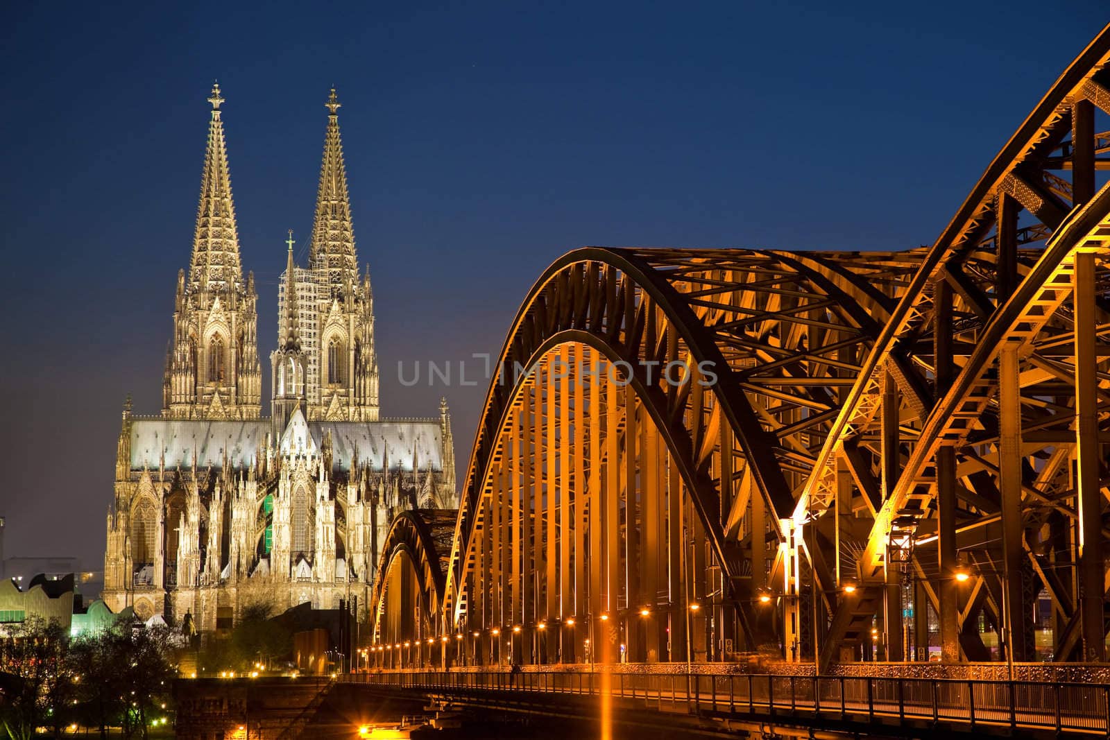 Cologne Cathedral at Night