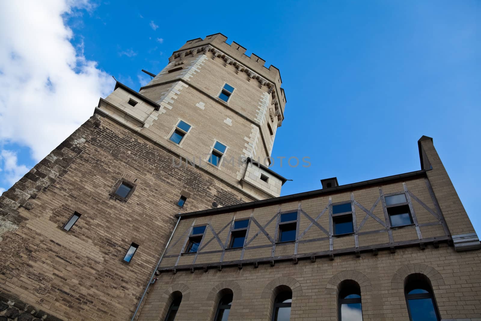 Bayenturm (Bayen Tower) in the German city Cologne.