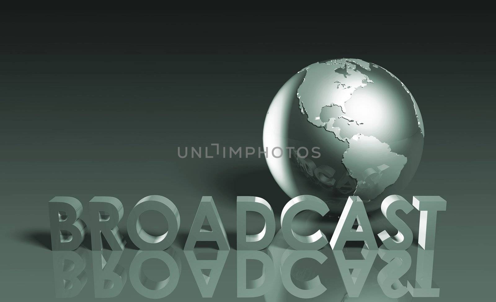 Global Broadcast Technology as Concept in 3d