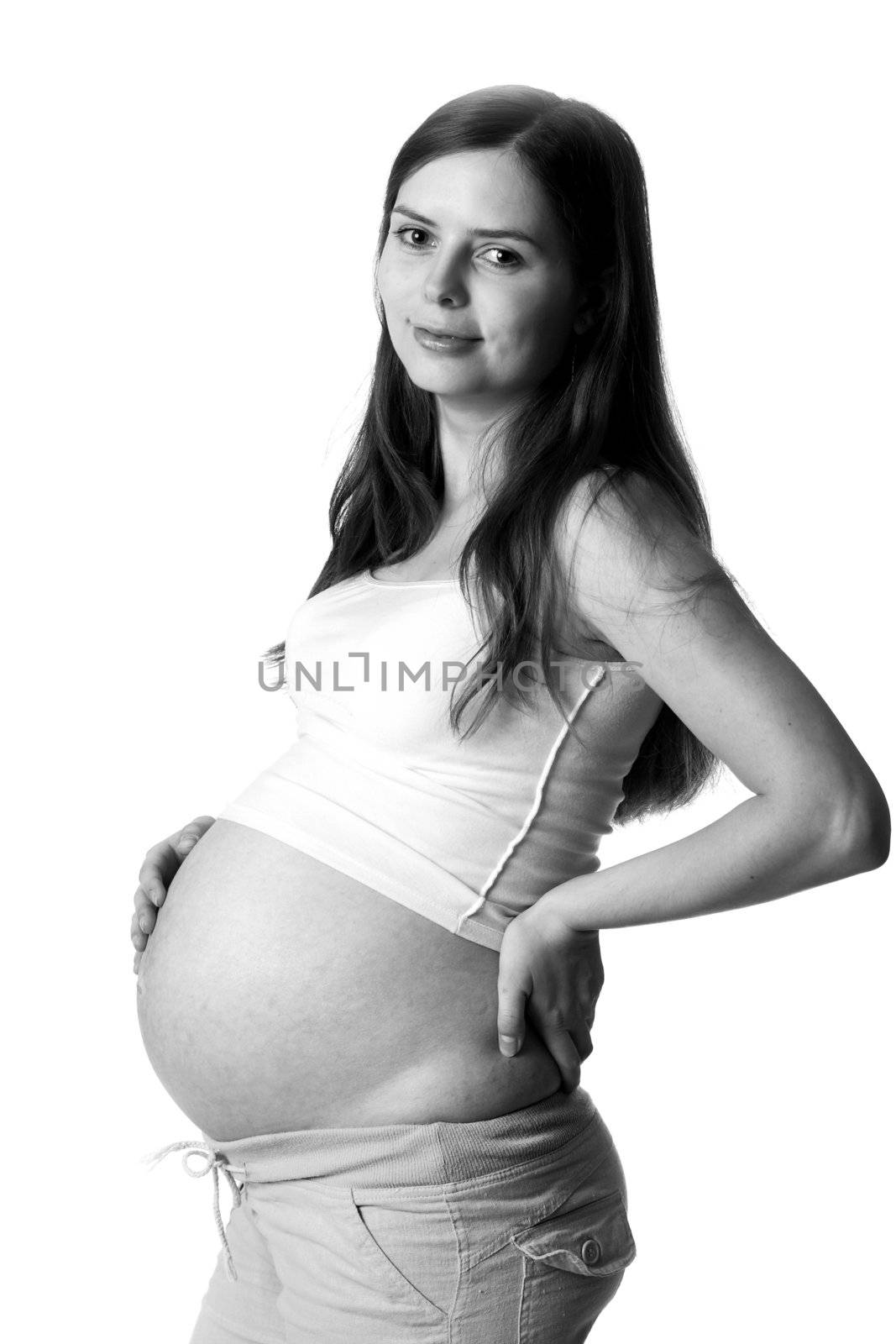 pregnant woman by shcheglov