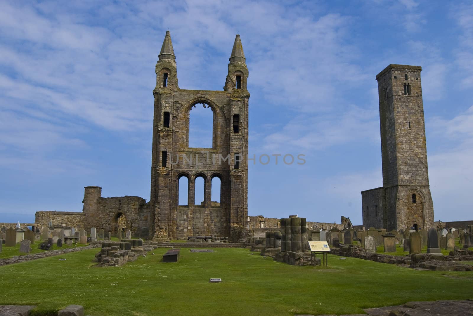 ruin of the cathedral of St Andrews